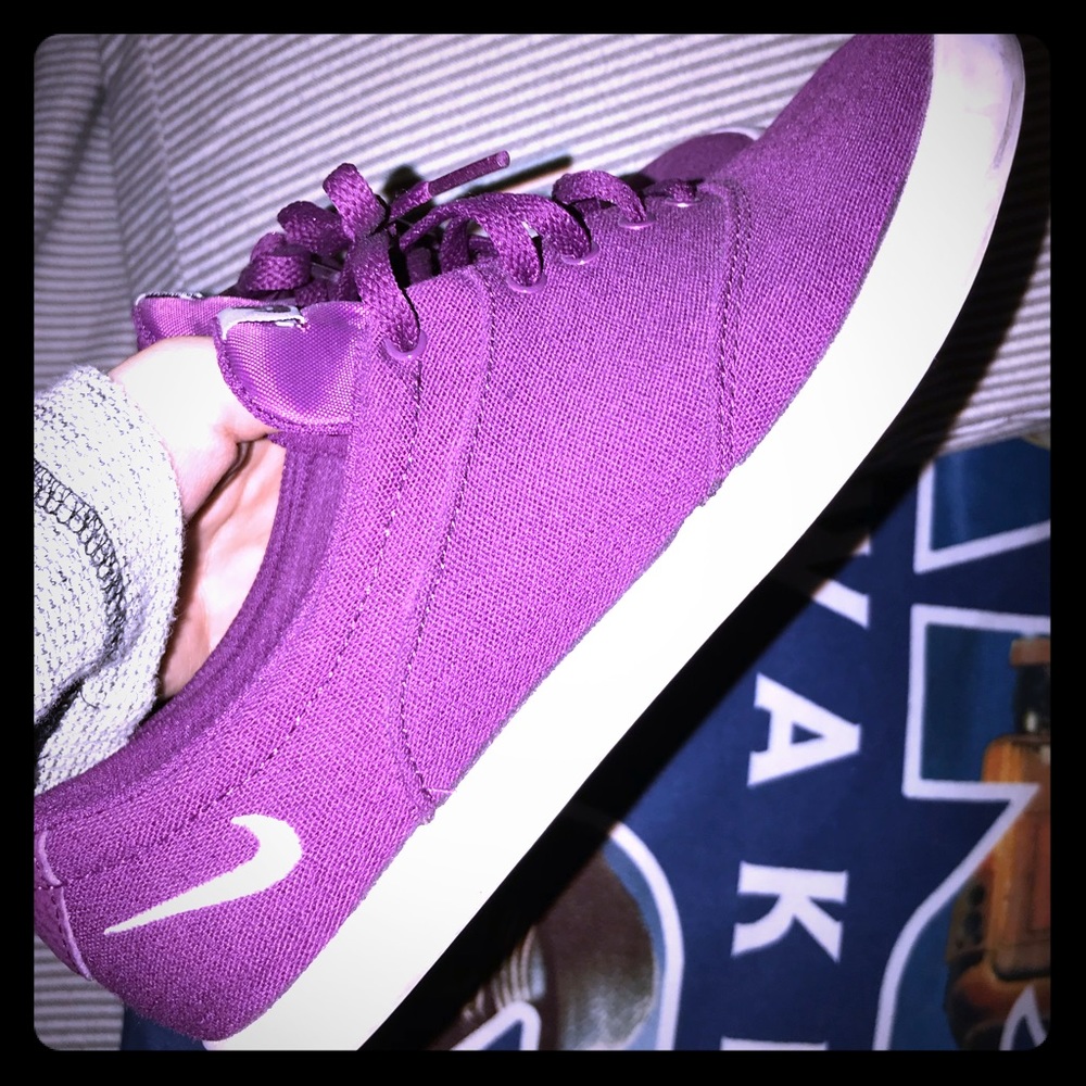 Purple Nike Shoes